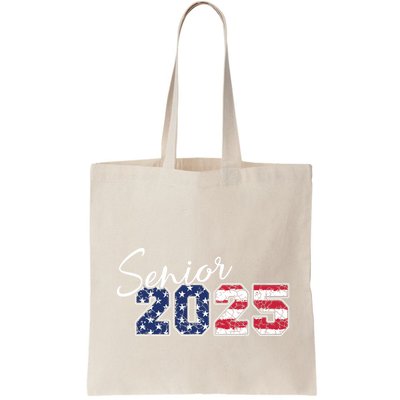 Senior 2025 American Flag Usa Graduation Class Of 2025 Bag