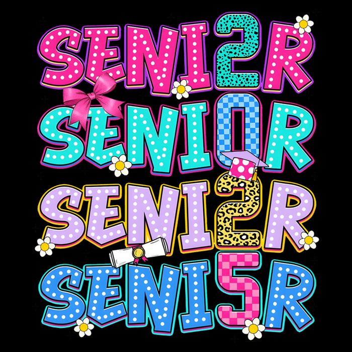 Senior 2025 Back To School Graduation City Backpack