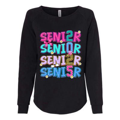 Senior 2025 Back To School Graduation Womens California Wash Sweatshirt