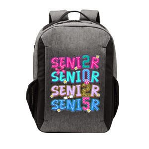 Senior 2025 Back To School Graduation Vector Backpack