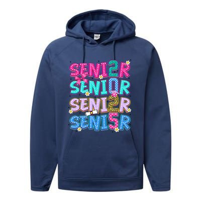 Senior 2025 Back To School Graduation Performance Fleece Hoodie