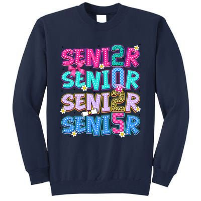 Senior 2025 Back To School Graduation Tall Sweatshirt