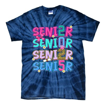 Senior 2025 Back To School Graduation Tie-Dye T-Shirt