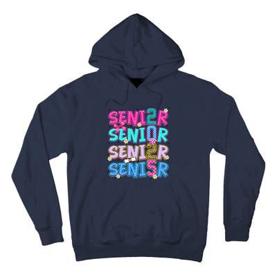 Senior 2025 Back To School Graduation Tall Hoodie