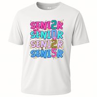 Senior 2025 Back To School Graduation Cooling Performance Crew T-Shirt