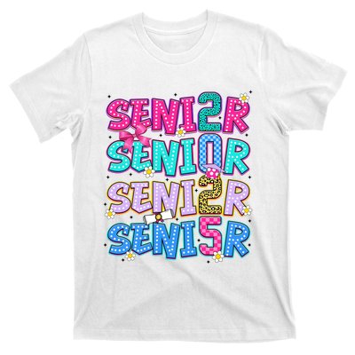 Senior 2025 Back To School Graduation T-Shirt