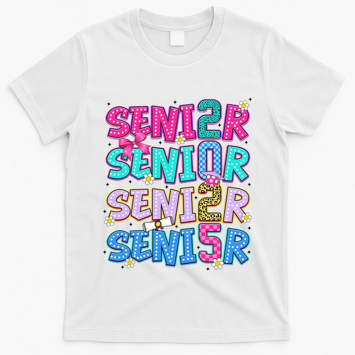 Senior 2025 Back To School Graduation T-Shirt