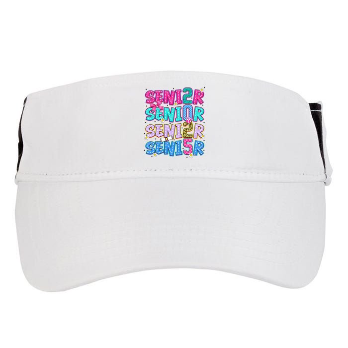 Senior 2025 Back To School Graduation Adult Drive Performance Visor