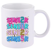 Senior 2025 Back To School Graduation 11oz C Handle Ceramic Mug