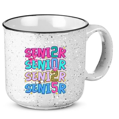 Senior 2025 Back To School Graduation 15oz Campfire Ceramic Mug