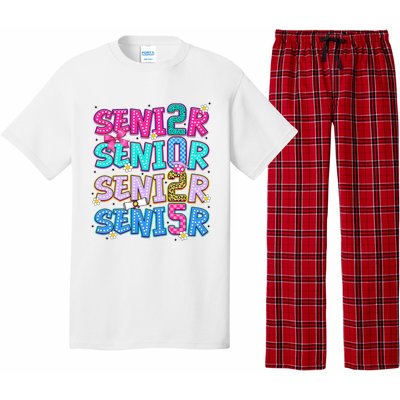 Senior 2025 Back To School Graduation Pajama Set