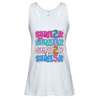 Senior 2025 Back To School Graduation Ladies Essential Flowy Tank