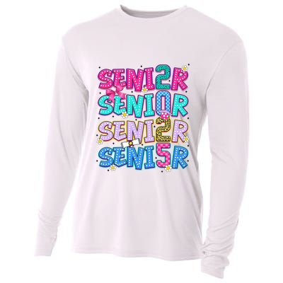 Senior 2025 Back To School Graduation Cooling Performance Long Sleeve Crew
