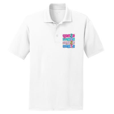 Senior 2025 Back To School Graduation PosiCharge RacerMesh Polo