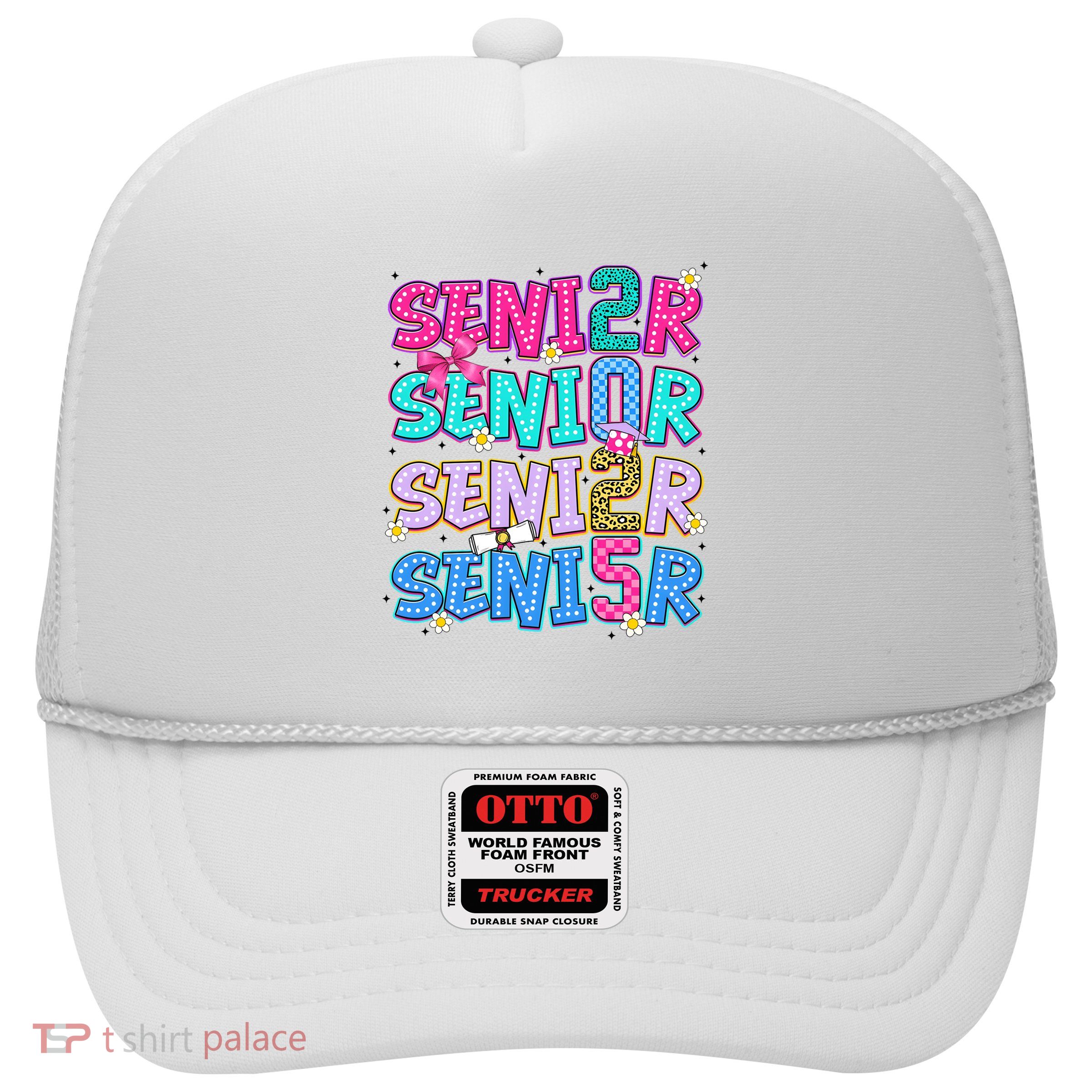 Senior 2025 Back To School Graduation Trucker Hat