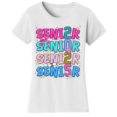 Senior 2025 Back To School Graduation Women's T-Shirt