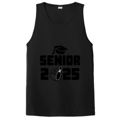 Senior 2025 Bowling Graduation Funny Class Of 2025 Retro Gift PosiCharge Competitor Tank