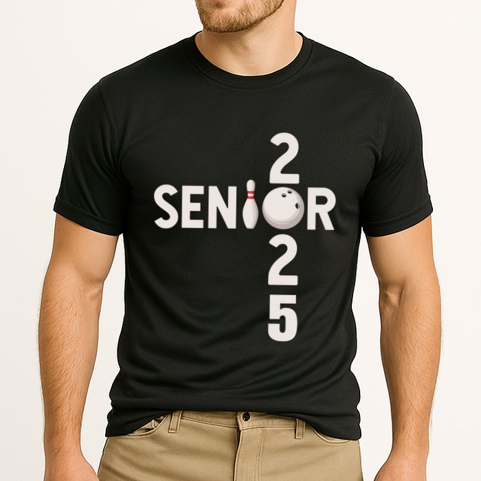 Senior 2025 Bowling Player Graduating Class Of 2025 Gift Performance Shirt