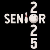 Senior 2025 Bowling Player Graduating Class Of 2025 Gift Impact Tech Backpack