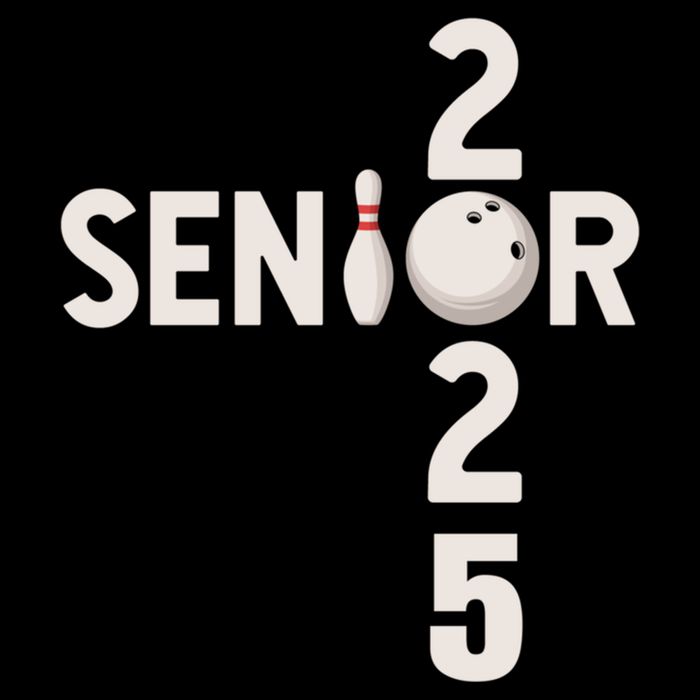 Senior 2025 Bowling Player Graduating Class Of 2025 Gift Impact Tech Backpack
