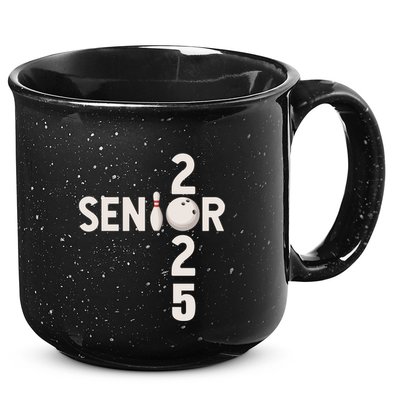 Senior 2025 Bowling Player Graduating Class Of 2025 Gift 15oz Campfire Ceramic Mug