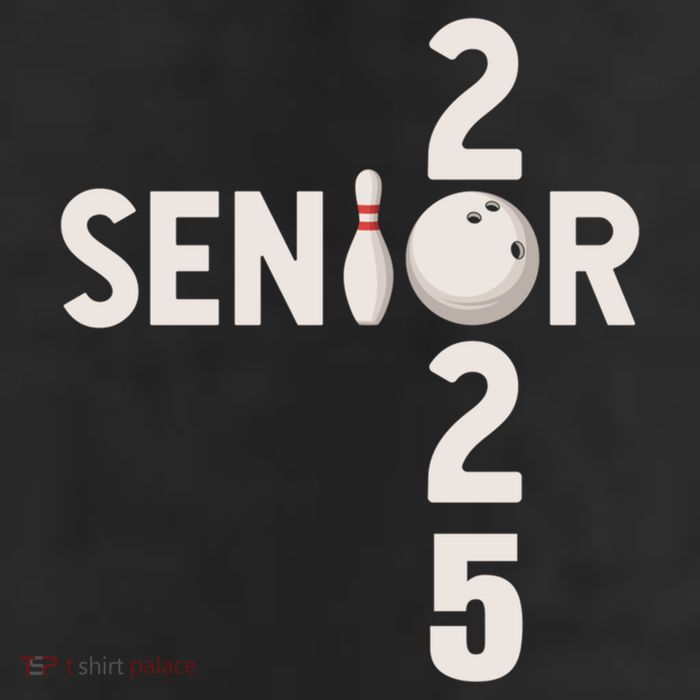Senior 2025 Bowling Player Graduating Class Of 2025 Gift 25L Jumbo Tote