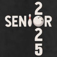 Senior 2025 Bowling Player Graduating Class Of 2025 Gift Trucker Hat