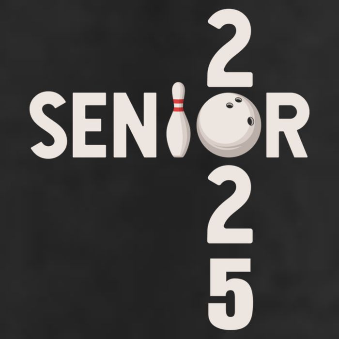 Senior 2025 Bowling Player Graduating Class Of 2025 Gift Trucker Hat
