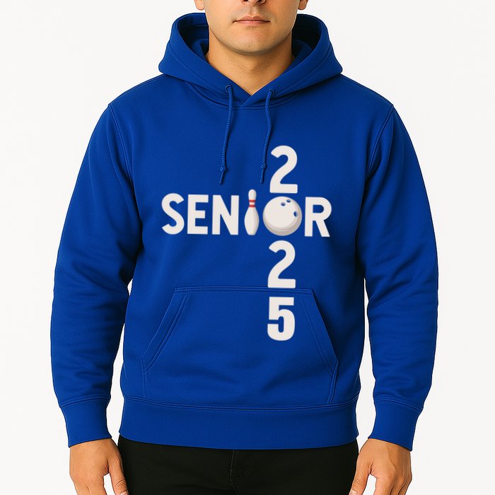Senior 2025 Bowling Player Graduating Class Of 2025 Gift Hoodie