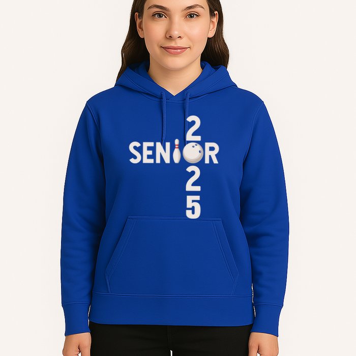Senior 2025 Bowling Player Graduating Class Of 2025 Gift Hoodie