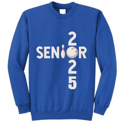 Senior 2025 Bowling Player Graduating Class Of 2025 Gift Sweatshirt
