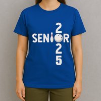 Senior 2025 Bowling Player Graduating Class Of 2025 Gift T-Shirt
