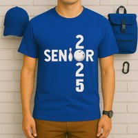 Senior 2025 Bowling Player Graduating Class Of 2025 Gift T-Shirt