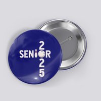 Senior 2025 Bowling Player Graduating Class Of 2025 Gift Button