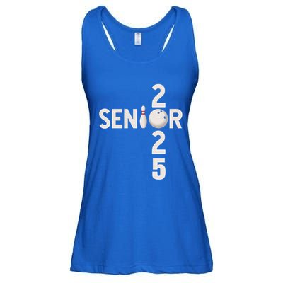 Senior 2025 Bowling Player Graduating Class Of 2025 Gift Ladies Essential Flowy Tank
