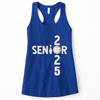 Senior 2025 Bowling Player Graduating Class Of 2025 Gift Womens Tank Top