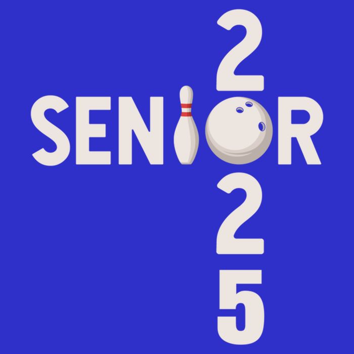 Senior 2025 Bowling Player Graduating Class Of 2025 Gift Baby Bodysuit