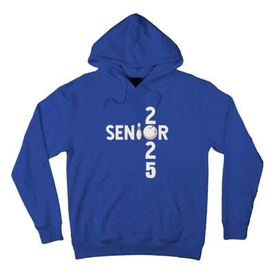 Senior 2025 Bowling Player Graduating Class Of 2025 Gift Tall Hoodie