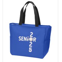 Senior 2025 Bowling Player Graduating Class Of 2025 Gift Zip Tote Bag