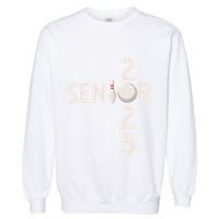 Senior 2025 Bowling Player Graduating Class Of 2025 Gift Garment-Dyed Sweatshirt