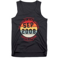 Sep 2008 Birthday The Year Of Being Awesome Gift Tank Top