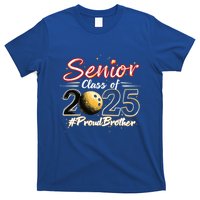 Senior 2025 Bowling Player Graduating Class Proud Brother Cool Gift T-Shirt