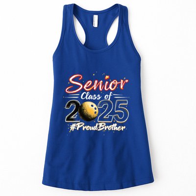 Senior 2025 Bowling Player Graduating Class Proud Brother Cool Gift Womens Tank Top