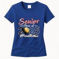 Senior 2025 Bowling Player Graduating Class Proud Brother Cool Gift Womens T-Shirt