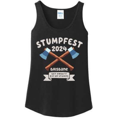 Stumpfest 2024 Brisbane Get Sweaty Ladies Essential Tank