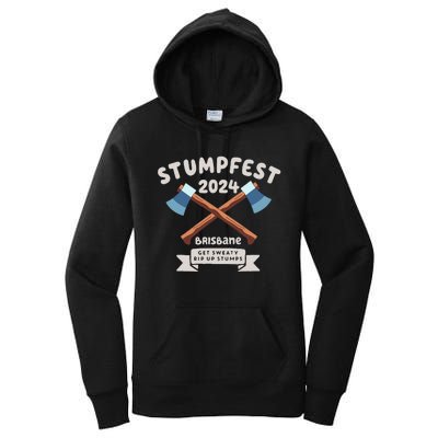 Stumpfest 2024 Brisbane Get Sweaty Women's Pullover Hoodie