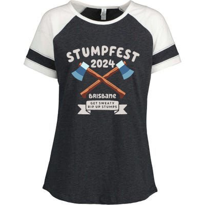 Stumpfest 2024 Brisbane Get Sweaty Enza Ladies Jersey Colorblock Tee