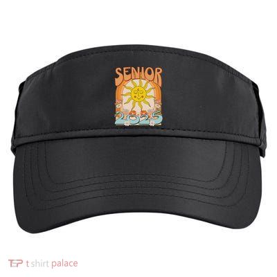 Senior 2025 Class Of 2025 Seniors Graduation 2025 Funny Adult Drive Performance Visor