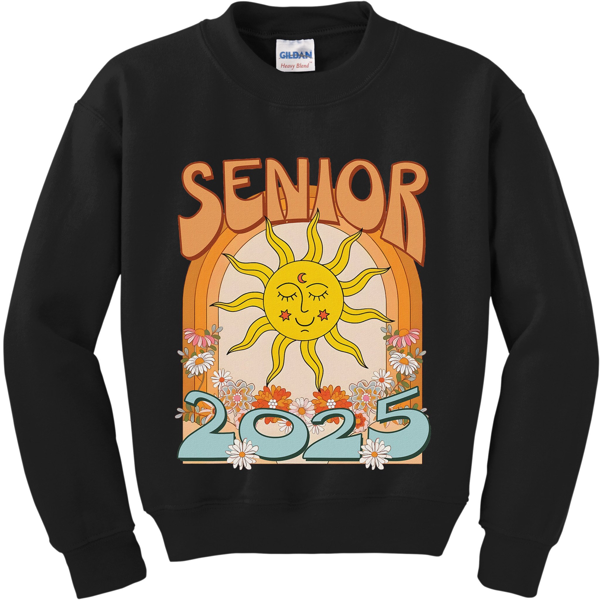 Senior 2025 Class Of 2025 Seniors Graduation 2025 Funny Kids Sweatshirt