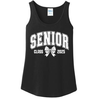 Senior 2025 Coquette Class Of 2025 Senior Year Girl & Women Ladies Essential Tank